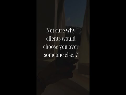 Do you need a unique selling position to have clients choose you over someone else