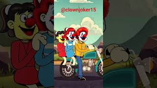 Clown Joker #funny #memes #cartoon #talkingtom #humor #dogday #playtime #piggy #kindnessiscool