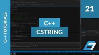 C++ Programming Tutorials - 21 - C++ cstring - Eric Liang