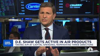 Faber Report: D.E. Shaw gets active in Air Products