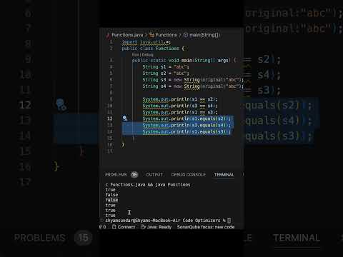 Java Tricky Questions I Strings | Java+DSA