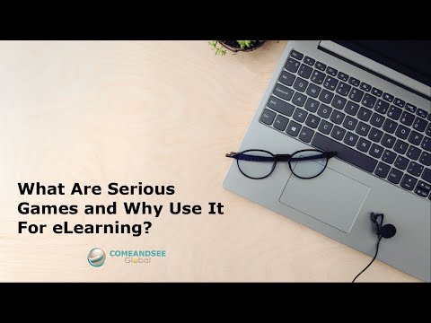 What are Serious Games, and Why Use it for eLearning?