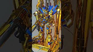Gundam Unicorn Custom Gold #gundam #gunpla #gunplacustom #gunplabuilder #shorts #gundamunicorn