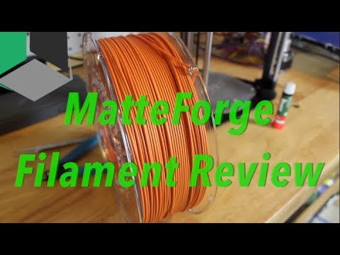 3D Printing With NO Layer Lines! - MatteForge Filament Review