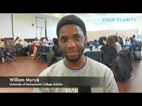 Testimonial by William Myrick, University of Pennsylvania, Calm Clarity College Scholar