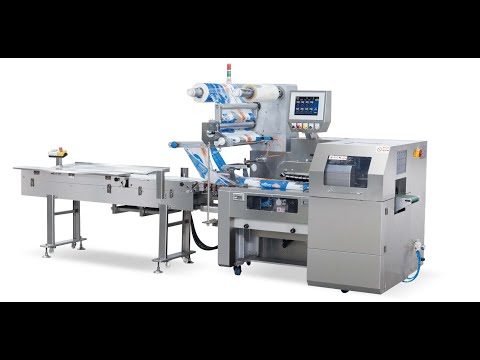 Biscuits Packaging Solution; Servo tray free biscuits on edge packing machine Trim