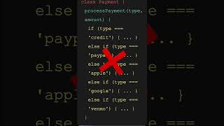 This Pattern Killed My If-Else Nightmare! #coding #programming #javascript #webdevelopment #python