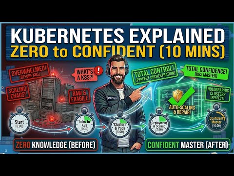 Kubernetes Explained in 10 Minutes: Zero to Confident
