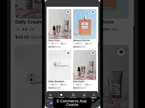 This is what you will learn | Flutter Ecommerce App Idea | #shorts #education #programming