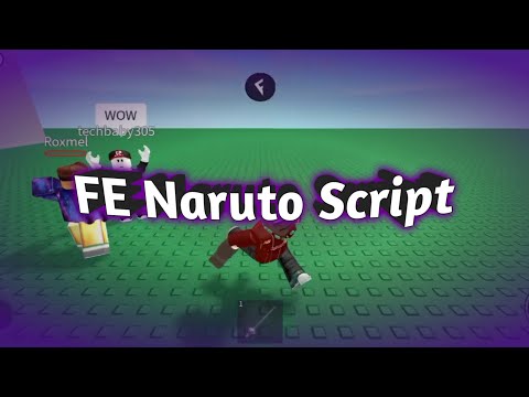 FE Naruto Script⁉️ Roblox Mobile