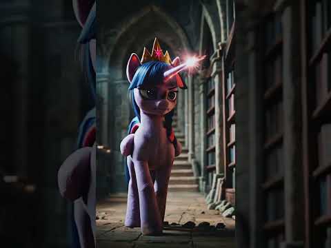 AI Generated shots of evil Princess Twilight Sparkle