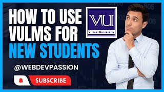 How to use LMS of Virtual University | How to Login  Vulms | virtual university