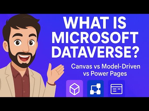 What is Microsoft Dataverse? | Canvas Apps vs Model-Driven Apps vs Power Pages Explained