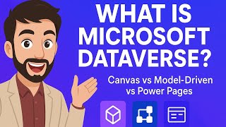 What is Microsoft Dataverse? | Canvas Apps vs Model-Driven Apps vs Power Pages Explained
