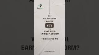 Best earning app in pakistan
