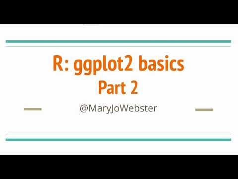 R: Intro to ggplot2, part 2