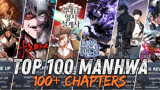 🔥Best Action Manhwa Recommendations (100+ CHAPTERS) | Ultimate List 2025! 🎯 From Weak to OP MCs!