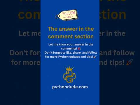 Python quiz