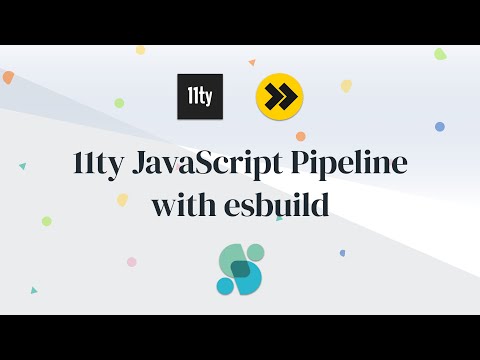 Bundle JavaScript for 11ty with esbuild
