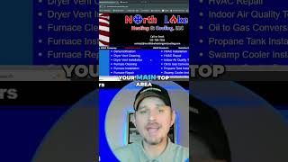 HVAC Website Disaster? Is This Design Losing Customers?! #shorts