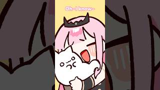 cat has entered the studio #shorts #anime #hololive #vtuber #envtuber #animation