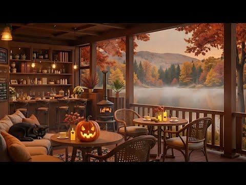 Peaceful Night Jazz Vibes 🌙 Coffee Shop Ambience for Deep Sleep & Study