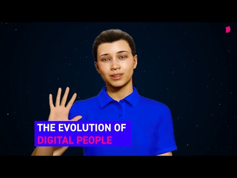 A short history of digital people/digital humans