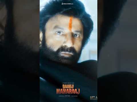 Daaku's Range out now|Daaku Maharaaj|Nandamuri Balakrishna|Pragya jaiswal|Thaman S|Bobby kolli ###