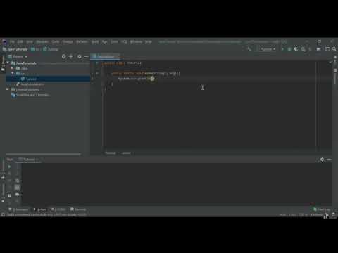 Tutorial 4 - Writing First Program