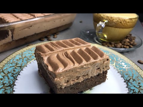 Brawn with chocolate cream/ quick pie
