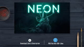 Neon text editing | pixellab Photo Editing Marathi | Neon text Editing | Neon text editing Tutorial