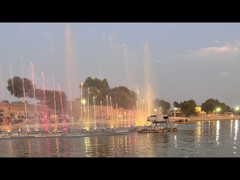 Gadisar Lake  water show jaisalmer