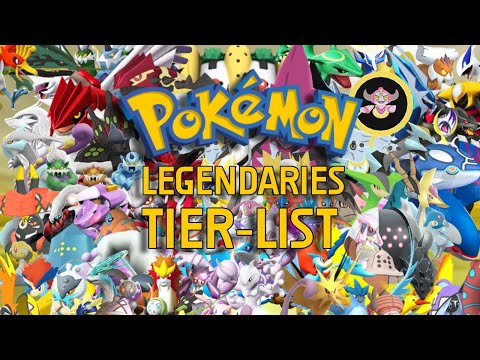 Pokemon LEGANDARY Tier List (2024) / Mythicals, Semi Legendaries included.