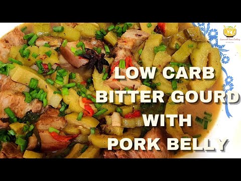 Braised Bitter Gourd with Pork Belly