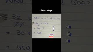 Percentage💫#study #math#GradeUp Hub #education