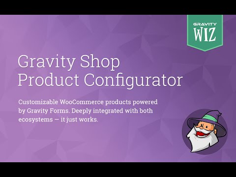 Intro: Gravity Shop Product Configurator