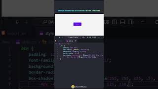 Style Awesome Button with Box Shadow | css box-shadow | Html CSS Tutorial | CodeMinds