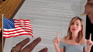 How to fill out N-445 form and what Documents to bring during Oath Ceremony