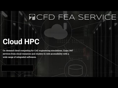 Cloud HPC - Demo for OpenFOAM CFD analyses on an HPC cluster