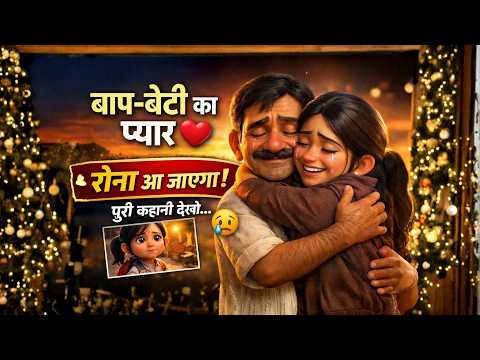 Baap Beti Ka Rishta ❤️ | Heart Touching Father Daughter Story | Emotional Hindi Kahani