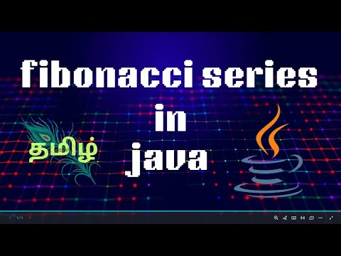 Fibonacci Series in Java 🔥 |Java in Tamil | Interview Questions |Java Basics  #CodeAndInnovate #Java