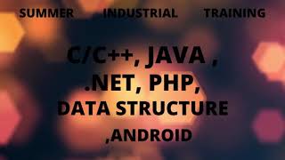 Industrial Training or Internship on .Net, Mobile App, Python , Angular or other Market Demanding