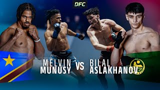 African WORLD CHAMPION vs. Chechen BOXER! | DFC 