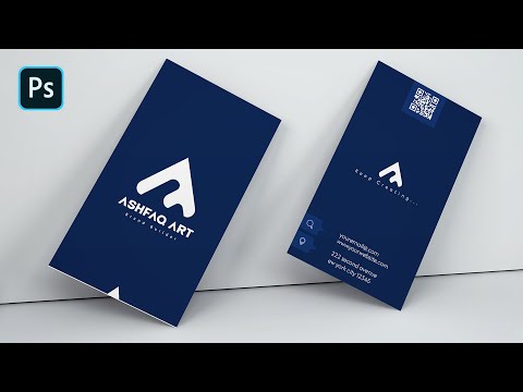 Classy Business Card Design | Adobe Photoshop CC 2020