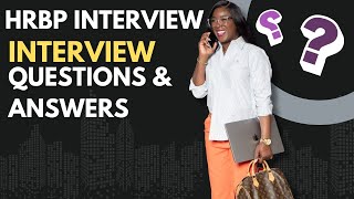 The HRBP Interview Questions Nobody Talks About