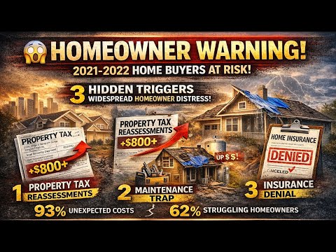 Housing Market Crisis: Hidden Dangers Every Homeowner Must Know (Tax Bomb + Maintenance Trap)