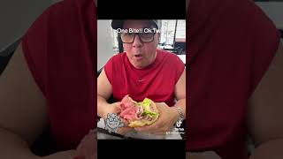 #themonster #onebitechallenge                   can you do it?? How many bites for the #monster