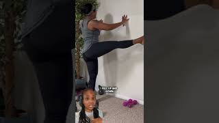 Wall Pilates for Core, Thighs & Bum