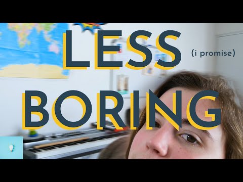 How To Make Studying LESS BORING