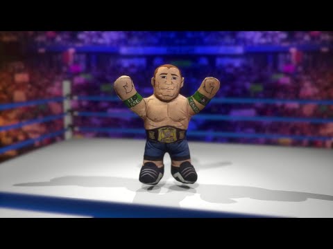 John Cena 3D Scan Plush Toy Animation